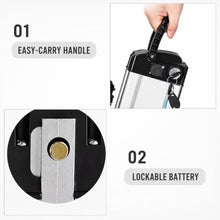 Underwater Electric Weed Cutter-48V30Ah Li-Ion Battery1.5m Manganese Cutter