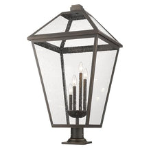 Z-Lite Talbot Outdoor Post 4-Light 240 Watts Oil Rubbed Bronze