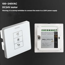 ZIJINGM Electric Chain Window Opener Actuator (300-1000mm), Double Chain Design, with Wind, Light and rain Sensor + Switch + Remote Control, Suitable for Greenhouse Windows(300mm)
