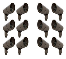 Westgate Lighting LED Directional Landscape Die - Cast Housing - IP67 and IP54 Level Rating - 12V AC - 36 Degree Beam Angle - Convex Lens (12 Bronze)