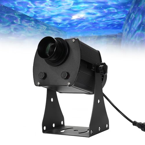 Christmas Halloween Projector Lights Outdoor, Projector Lights Outdoor Decorations for Yard, 5 Colors Water Wave Ocean Effect Night Lights Projector, Waterproof Monochrome-150W
