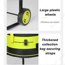 ShaiVrissian Electric Leaf Mulcher Shredder,8000 RPM Leaf Crusher with Wheels,Storage Bag,Overheat and Overload Protection,for Garden Debris,Yard Cleanup,Composting noPowercord
