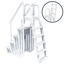 Swimline In-Pool Step with External Ladder Combo 87945