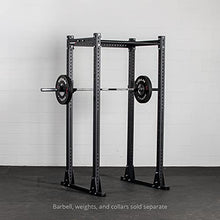 Titan Fitness X-3 Series Flat Foot Power Rack 91-in. H 30-in. D Black