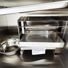 DINENOVATE Commercial Stainless Steel Meat Smoker 5-Layer 110V 1KW