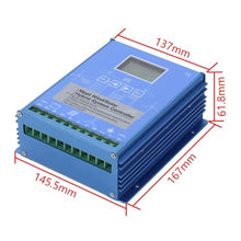 24v,HYZHANHONG 12V 24V 48V 12000W MPPT Wind/Solar Hybrid System Controller, Multi-Voltage Renewable Energy Charge Manager with LCD Display