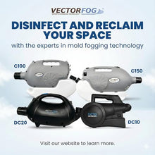 Vectorfog H100SF Mid-Size Thermal Fogger – Battery-Powered Portable Atomizer for Outdoor, Pest Control – Professional Grade