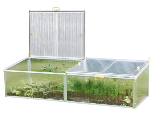 JUWEL Bio Protect 2000 Bed System Cold Frame Made of Heat-Insulating Thermal Panels for Growing Plants with Integrated Protection Net Against Insects 20148