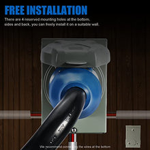 50 Amp Generator Cord and Power Inlet Box, 50FT Generator Cords 50 Amp,125V/250V Generator Power Cord NEMA14-50P/SS2-50R Twist Lock Connector
