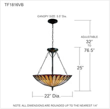Quoizel Alahambre 4-Light Vintage Bronze Pendant Light