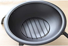 Fire Pits,Garden Outdoor Fire Pits Steel Folding Fire Bowl with Grill & Cover & Poker Camping Fire Pit