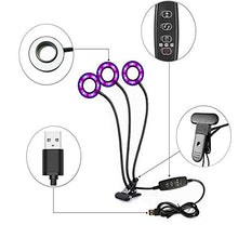 Plant Growth lamp Three-led led Plant lamp USB gooseneck lamp Indoor Bonsai Succulent Flower 5V Clip Fill Light LED Grow Light Full Spectrum Flexible Timing Dimmable Clip Phyto