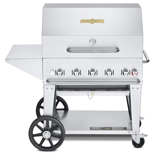 Crown Verity 36" Mobile Grill Package - Natural Gas