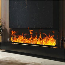 Atomized Fireplace Fireplace for Living Room Interior Decoration 3D Flame Effect Water Vapor Fireplace Household(Large)