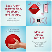 Multi BCONE® System Pool Alarm by Lifebuoy® | Certified ASTM F2208 Floating Pool Alarm | Loud Pool Safety Alarms with an Additional Pool Unit for Large Pool/Pool & Spa | Connects to Alexa