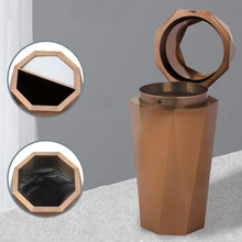 Hhaoran-9863 Ashtray Trash Can Ashtray Bucket Vertical Ashtray Trash Can Diamond-Shaped Elevator Entrance Lobby Hotel Trash Can Commercial Standing Ashtray Outdoor for Patio (Color : E-50L)