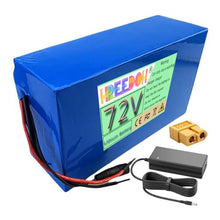FREEDOH 72 Volt Lithium Battery 72V 12Ah 15Ah 18Ah 20Ah 25Ah 30Ah 35Ah 40Ah 45Ah Replacement Battery with Charger,72v45ah