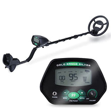 JDXQBLD Metal Detector LCD Display Screen 250mm Waterproof Search Coil Handheld Metal Detector Easy Installation High Accuracy Metal Detecting Tool for Treasure Hunting