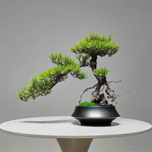 YXIANG56Q Fake Plants Artificial Bonsai Tree Chinese Style Faux Plants Indoor with Ceramic Pot, Realistic Fake Decor Bonsai Tree