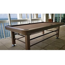 IMPERIAL Outdoor Pool Table Brown