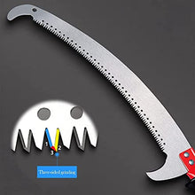 Telescopic Pole Saw Long Reach Pruning Saws 7.2m/24ft, Extendable Gardening Tool Tree Pruner Saw for Pruning and Trimming Branches Leaves