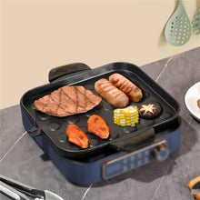 AFPSDLFJDLS Cast Iron Grill Plate Electromagnetic Oven Meat Commercial and Household