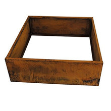 Nice Planter Corten Steel Planter Bed, 40" x 40" x 14" High