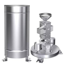 SKESTORE Rainfall Monitoring Transmitter Single Bucket Increase Rainwater Sensor Precipitation Detector Stainless Steel Rain Gauge(0.2MM 0-10V)