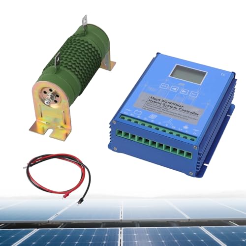 12V/24V/48V MPPT Solar Wind Hybrid Controller, Renewable Energy Inverter Solar Charge Controller, Intelligent Digital Regulator for Solar System 12V-6000W