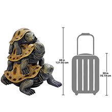 Design Toscano Giant Threes a Crowd Turtle Statue Giant
