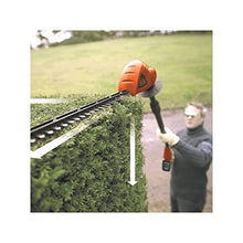 Black + Decker GTC1843L20 Cordless Hedge Trimmer - Cordless Hedge Trimmers (Battery, Double, Lithium-Ion (Li-Ion), Black, Orange, Stainless Steel)