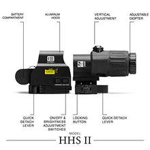 EOTECH HHS II Holographic Hybrid Sight EXPS2-2 with G33 Magnifier Black