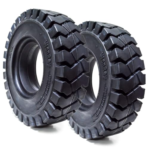 Universal Solid Forklift Tire - Replacement Part #70012500R73 for Forklift