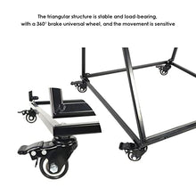MIIKHI Plant stand3 Layer Flower Stand with Wheels, Metal Plant Stand with 12 Plastic Flower Buckets, Heavy Duty Movable Plant Cart Shelf, Flower Bucket Holder Shelves