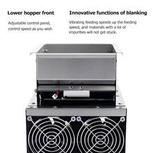 Bird Feed Blown Shell Splitter, Electric Grain Cleaning Winnower Machine, Grain Blowing Machine with Adjustable Speed Fan for Miscellaneous Grains, Quick Shelling (Breeding Model)