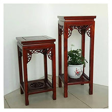 YYBOES Plant Pedestal Stand Freestanding Wooden Shelf Indoor Plant Stand Flower Pot Display Stand Freestanding Wooden Shelf Wooden Vase Base Display Stand Pedestal Stands for Display