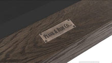 Empire USA Plank & Hide - Morse Billiard Pool Table (8') Barnwood Ash
