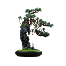 HCZKIUJ Bonsai Living Room Decorative Plants Simulation Desktop Feng Shui Ornaments Green Bonsai High-Grade Interior Decoration Simulation Tree Plant