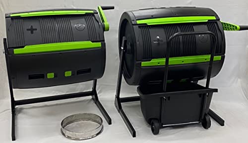 212 Main 2-RSI-Maze 65 Gallon Composter with Cart & Sifter