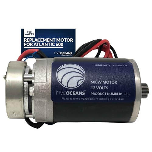 Five Oceans Replacement Motor for Atlantic 600 Horizontal Windlass 600W FO4259
