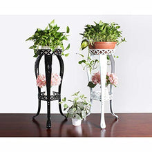 MIIKHI Plant Stands,I Flower Stand,Indoor Balcony Multi Storey Flower Pot Shelves Living Room Shelfnishings/Black