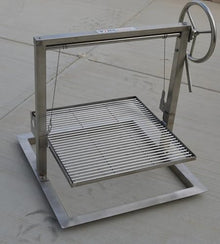 Stainless Steel Santa Maria Drop In Grill with Rotisserie Kit