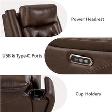 Wall Hugger Power Recliner Chair with Cup Holders for Small Spaces