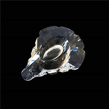 Direct Factory 63mm 100pcs Transparent Glass Crystal Lamp Parts Suncatcher Chains Pendants For Wedding Decoration