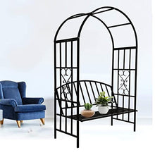 uhyOHF Garden Arch Rose Arbor Pergola Archway Trellis for Climbing Plant Indoor Outdoor Wedding Party Patio Lawn Backyard Decoration Weather Resistant Easy-to-Assemble,
