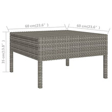 AMBERARD Garden Furniture Set Grey Furniture Set