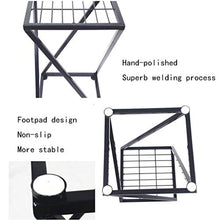 MIIKHI Plant Stands,Single Layer I Flower Stand,Indoor Balcony Multi Storey Flower Pot Shelves Living Room Shelfnishings/Small