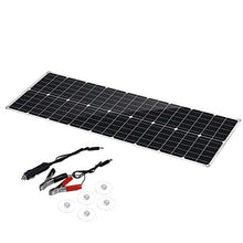 600W Solar Panel Portable Dual 12/5V DC USB Fast-Charging Waterproof Emergency Charging Outdoor Battery Charger for Car Yacht RV (600W) (600W)