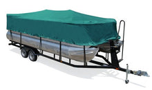 TaylorMade Semi-Custom Boat Cover for Pontoon Boats with Outboard Motor, Teal