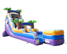 TentandTable 18FT Commercial Inflatable Water Slide, Tropical Purple